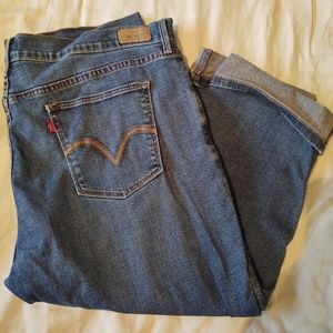 Levi Capris with Cuff